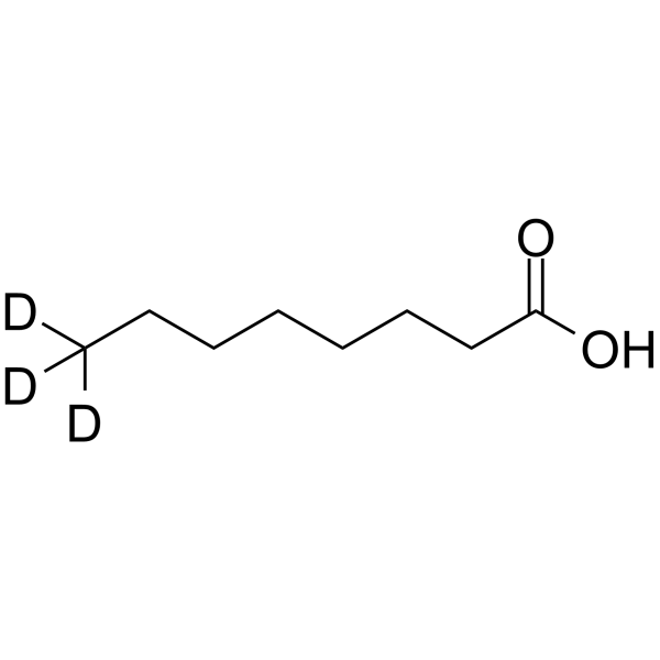 Octanoic acid-d3 (Caprylic acid-d3) 156779-05-4